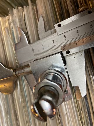 Afinadores vintage Schaller para bajo 