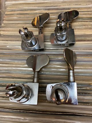 Afinadores vintage Schaller para bajo 