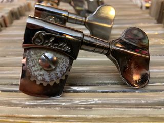 Afinadores vintage Schaller para bajo 