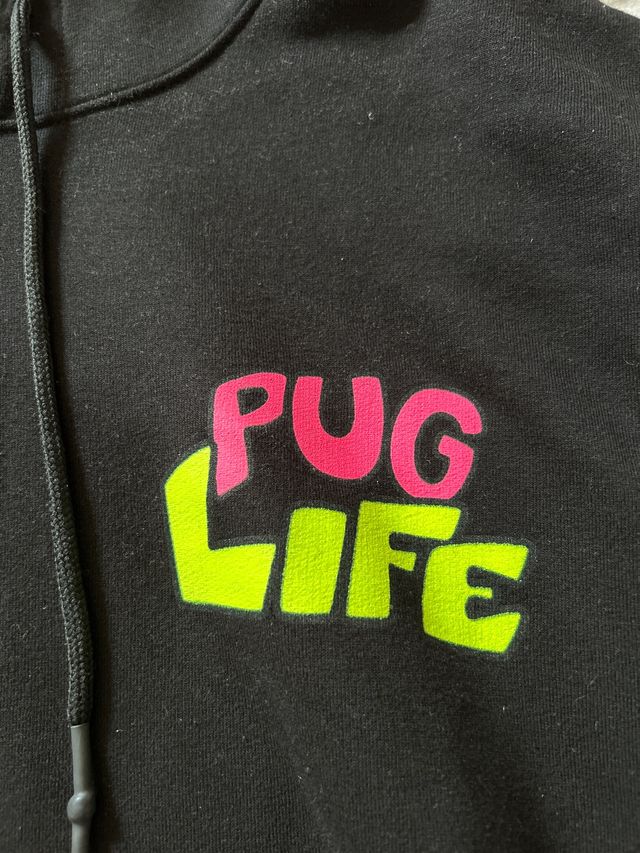 Sudadera made in italy negra