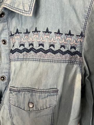 Camisa vaquera mujer