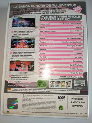 2 SingStar + 4 micros PlayStation 2