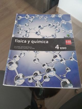 Libro 4°ESO física y química sm