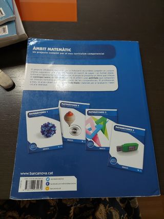 Matemáticas 4t Eso. Barcanova