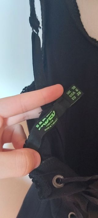 Camiseta corset Jaded London