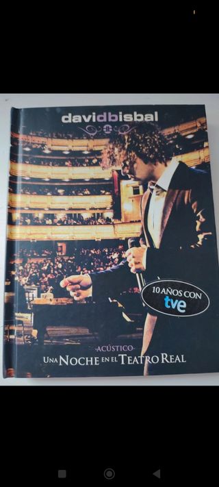 David Bisbal – Una Noche en el Teatro Real | Libro