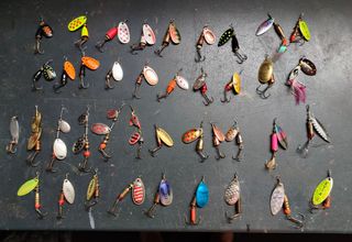 40 Cucharillas pesca trucha