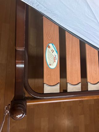 DORMITORIO MATRIMONIO EN MADERA DE CEREZO