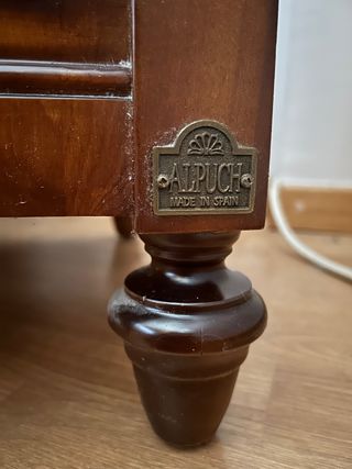 DORMITORIO MATRIMONIO EN MADERA DE CEREZO