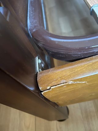 DORMITORIO MATRIMONIO EN MADERA DE CEREZO