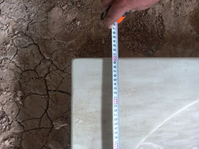 PIE DE DUCHA DE FIBRA NUEVO