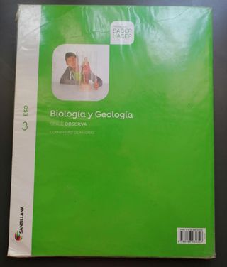 Libro Biología 3°ESO (+libro práctica laboratorio)