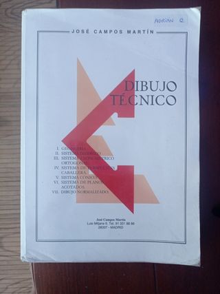 Libro de dibujo técnico 2°bachillerato