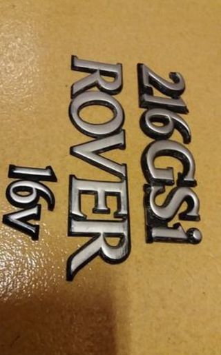 LETRAS TRASERAS DE OPEL VECTRA