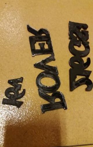 LETRAS TRASERAS DE OPEL VECTRA