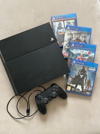 PlayStation 4 con joystick 