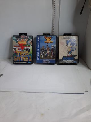 3 Juegos sega 
