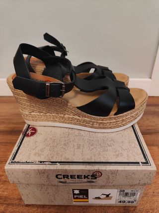 Cuñas esparto negras