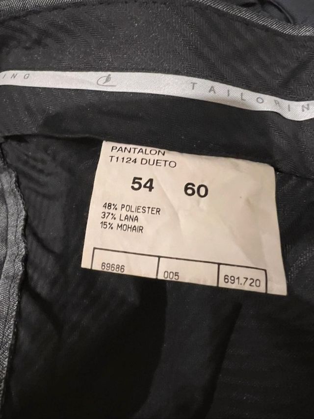 Traje de americana y pantalon