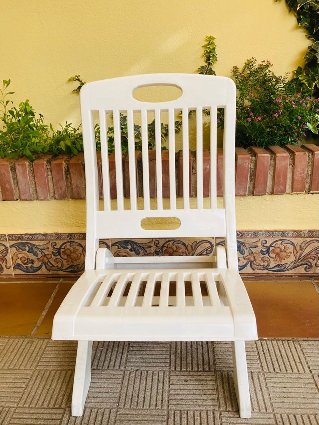 Silla plegable de playa
