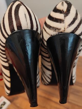 Zapato zebra