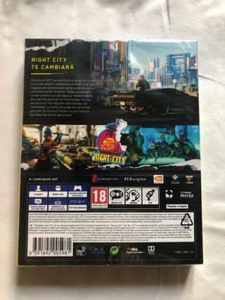 Cyberpunk 2077 Day One precintado PS4 