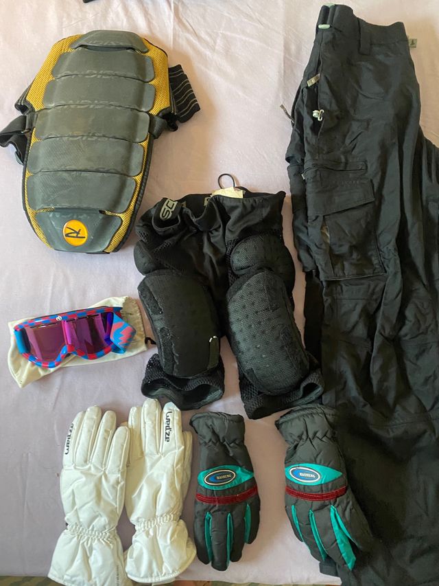 conjunto ropa de nieve talla s/m