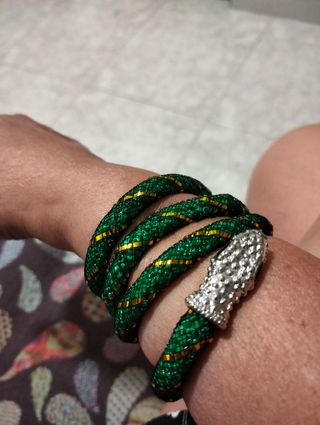 collar pulsera serpiente adaptable.