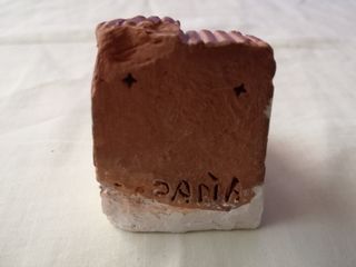 Casita artesanía de España de barro miniatura