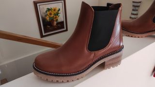 Botines de piel