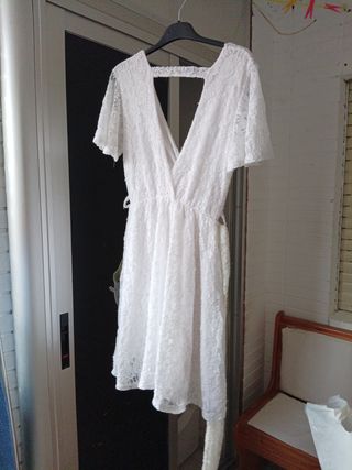 precioso vestido blanco 