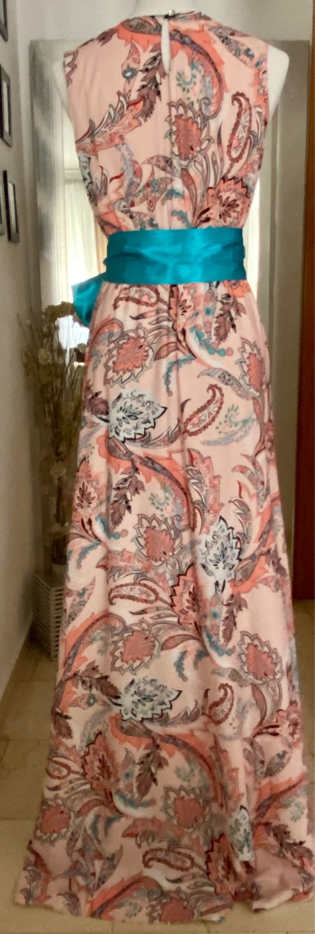 Vestido de fiesta estampado