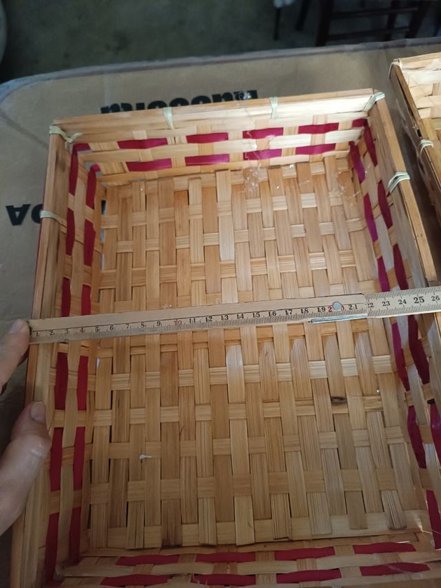 2 Cesti rettangolari