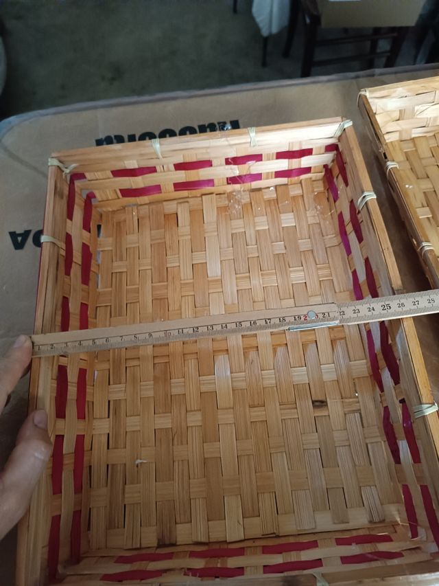 2 Cesti rettangolari