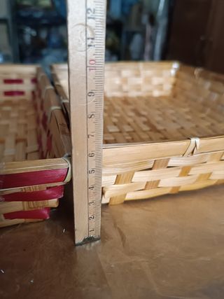 2 Cesti rettangolari