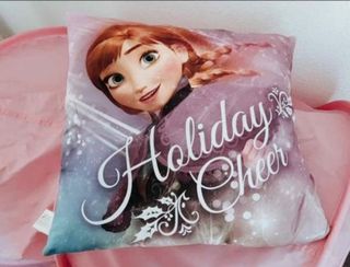 Capota rosa para cama+ cojin Frozen