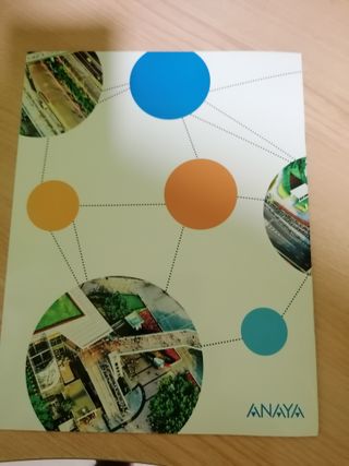 LIBRO DE GEOGRAFIA E HISTORIA 4 ESO ANAYA