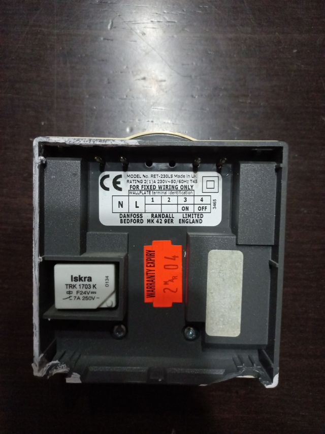 Termostato analogico Ciatesa.