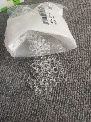 Anilla plástico estores 