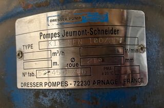 bomba agua motor Siemens 380