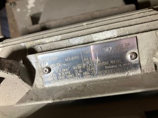 bomba agua motor Siemens 380