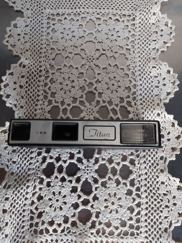 cámara fotos antigua modelo Titán