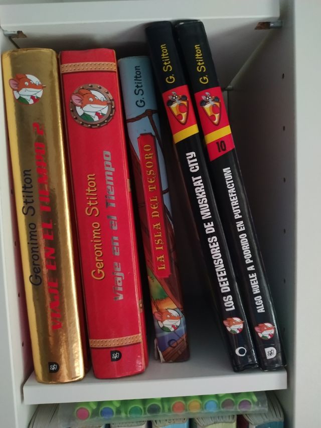 Libros GERÓNIMO STILTON.