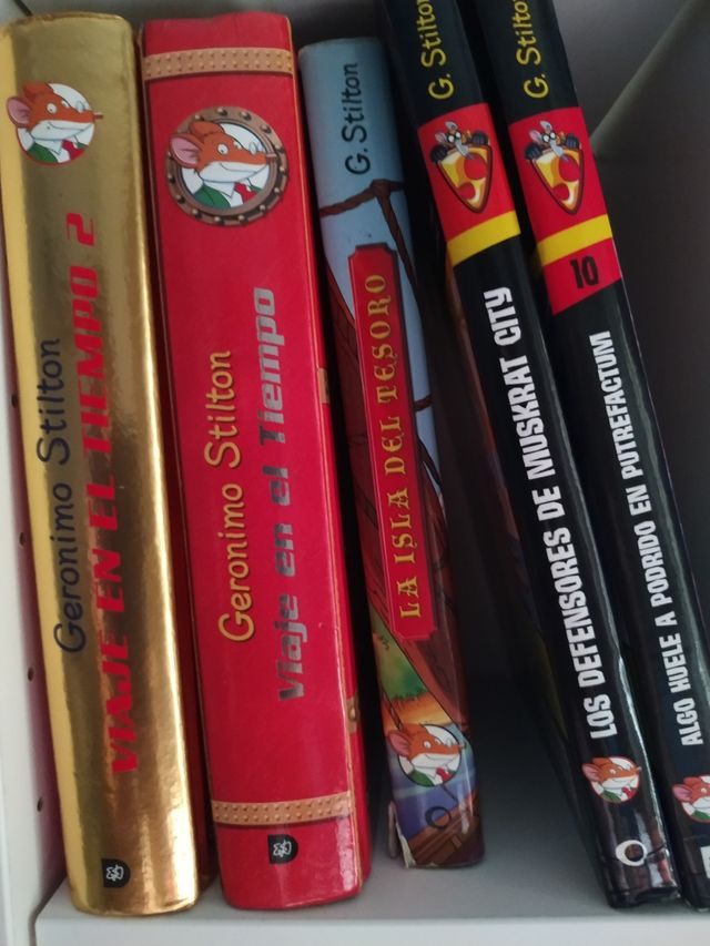 Libros GERÓNIMO STILTON.