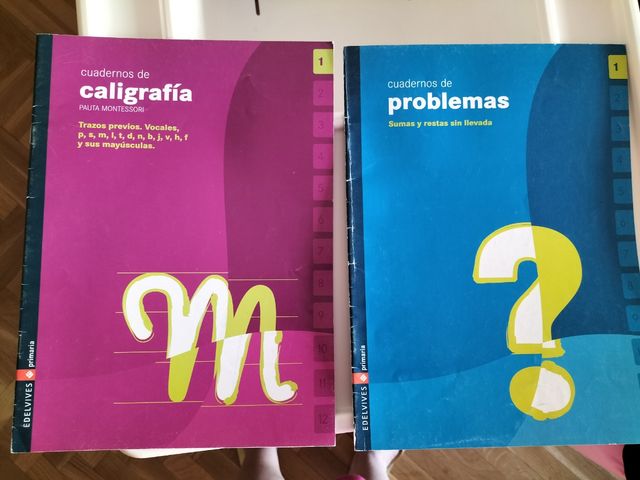 Caligrafía y Problemas Edelvives