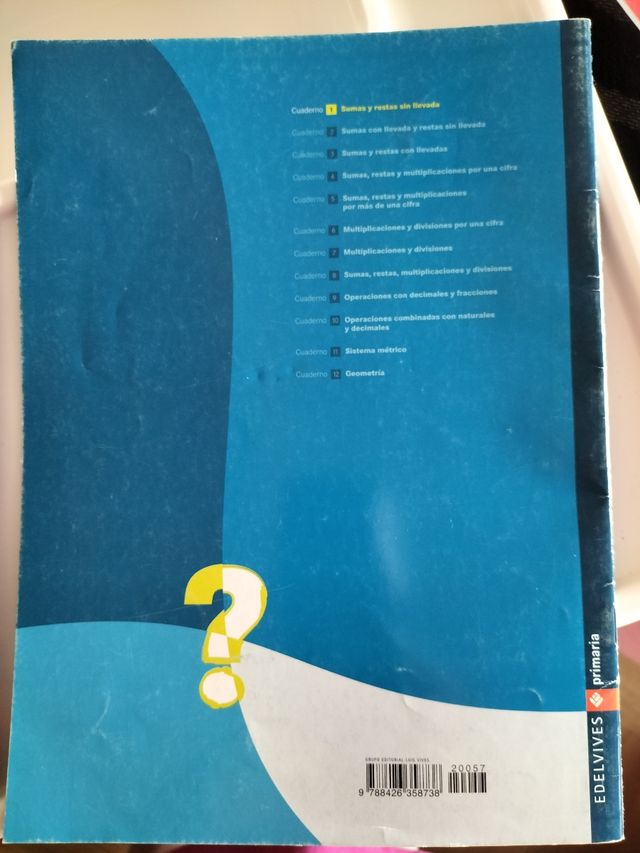 Caligrafía y Problemas Edelvives