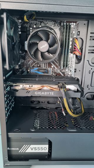 PC Gaming RTX 2060 Ryzen 5 24G RAM 256G SSD 1T HDD