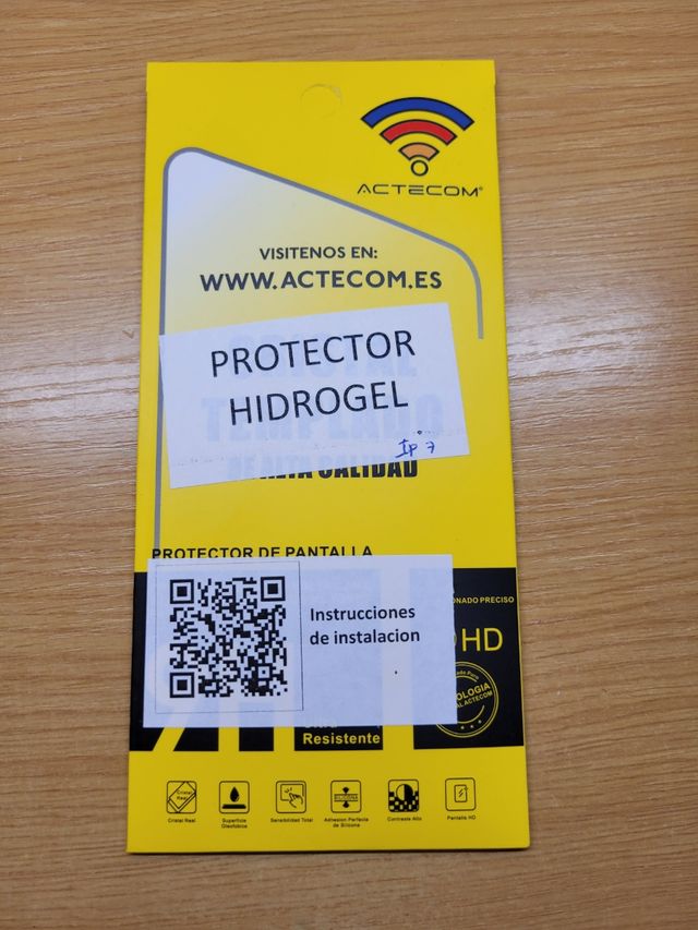 Protector hidrogel IPhone 7