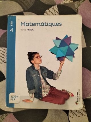 Libro de Matemàtiques: Santillana.