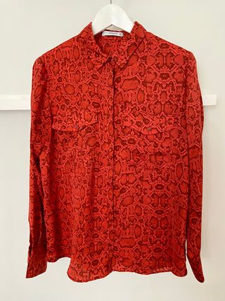 Blusa animal print serpiente